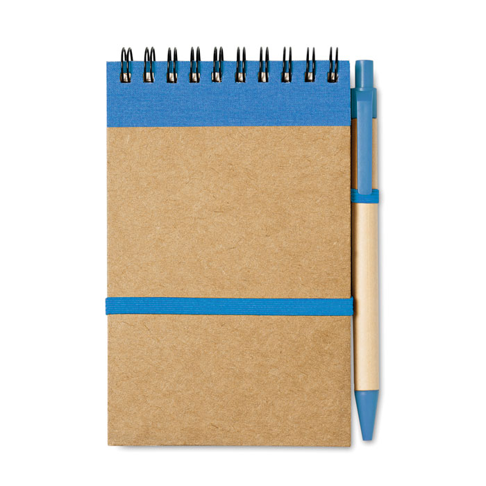 Libreta Sonora A6 reciclada con bolígrafo - Oficina - Regalo Promocional Personalizado - imagen 5
