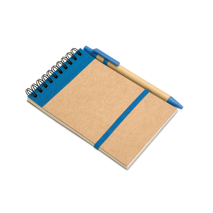 Libreta Sonora A6 reciclada con bolígrafo - Oficina - Regalo Promocional Personalizado - imagen 4
