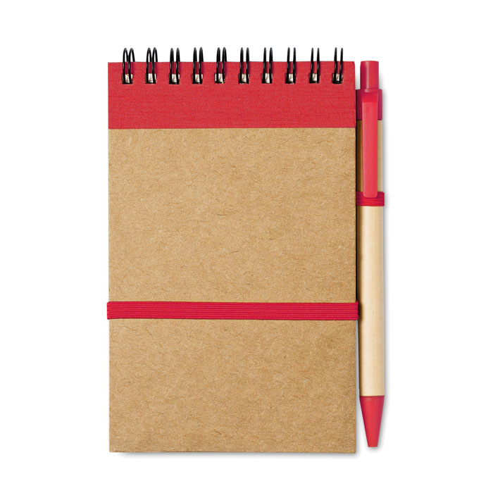 Libreta Sonora A6 reciclada con bolígrafo - Oficina - Regalo Promocional Personalizado - imagen 7