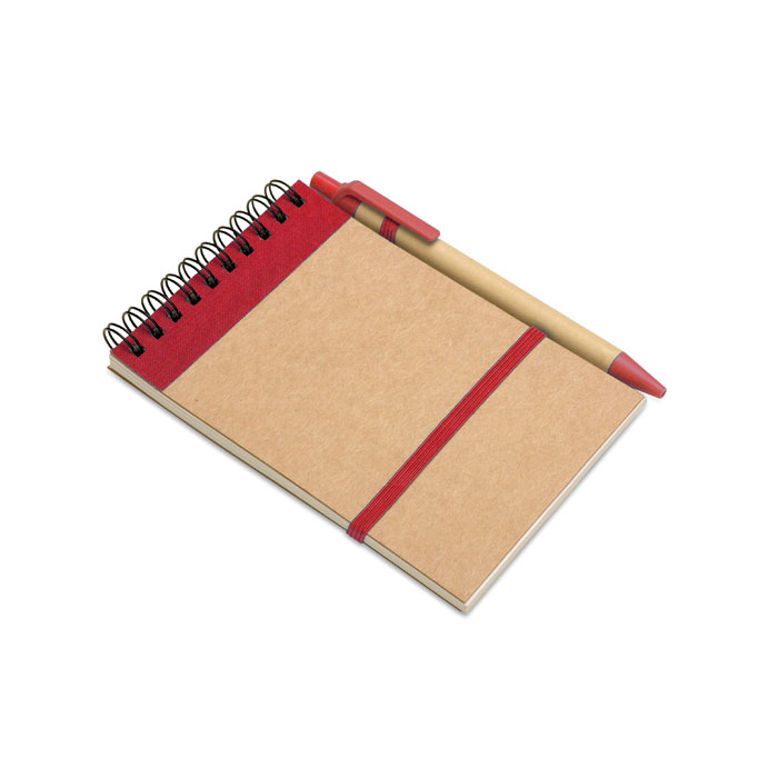 Libreta Sonora A6 reciclada con bolígrafo - Oficina - Regalo Promocional Personalizado - imagen 6