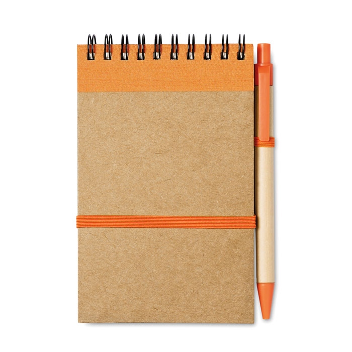 Libreta Sonora A6 reciclada con bolígrafo - Oficina - Regalo Promocional Personalizado - imagen 11