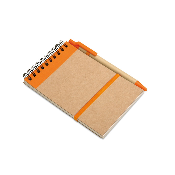 Libreta Sonora A6 reciclada con bolígrafo - Oficina - Regalo Promocional Personalizado - imagen 10