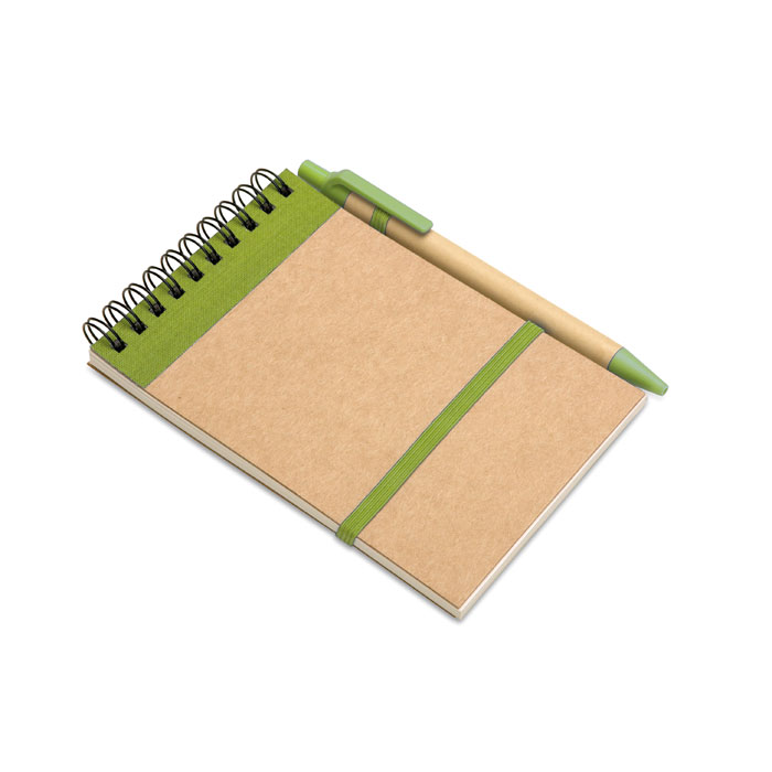 Libreta Sonora A6 reciclada con bolígrafo - Oficina - Regalo Promocional Personalizado - imagen 15