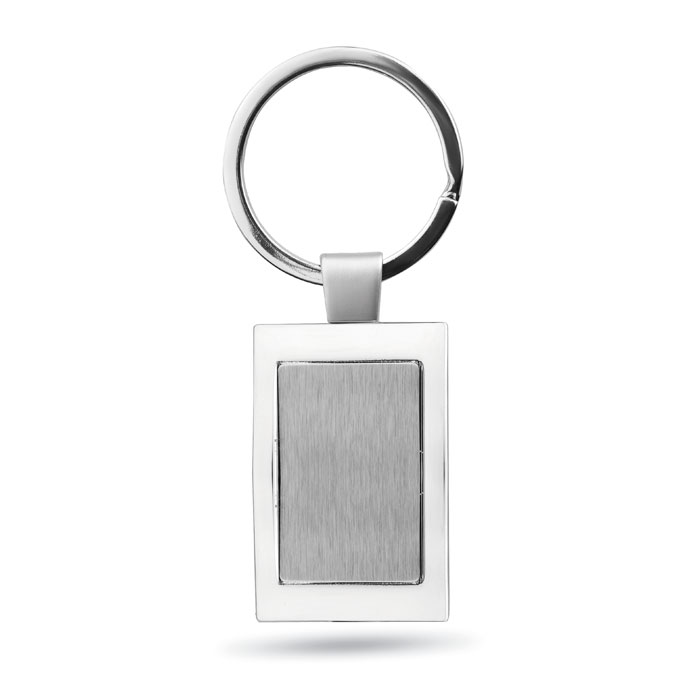HARROBS Llavero metal cromado - Llaveros, pins y chapas - Regalo Promocional Personalizado - vista alternativa