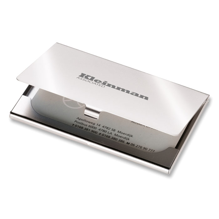 STANWELL Tarjetero cromado - Tecnología - Regalo Promocional Personalizado - imagen 5