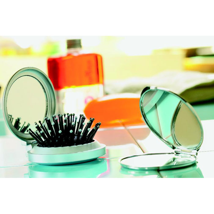 Set B Beauty con espejo y cepillo plegables - Hogar - Regalo Promocional Personalizado - imagen 4