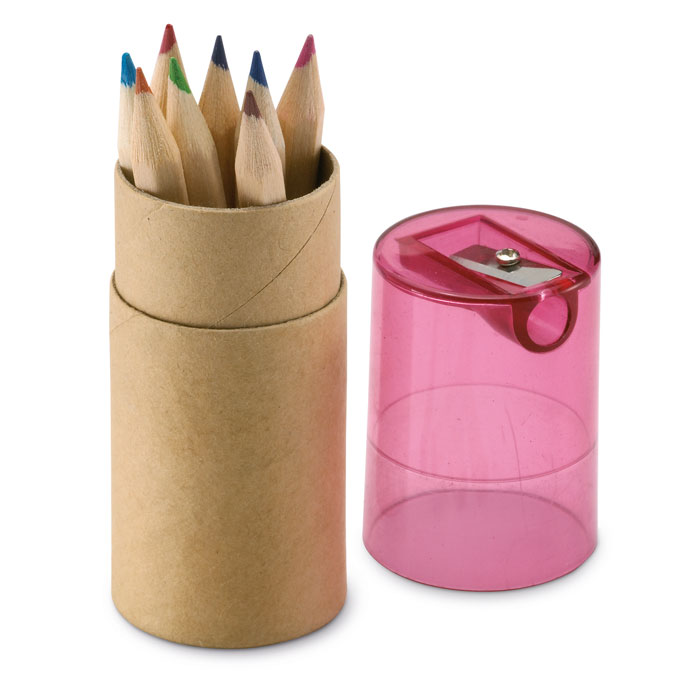 Lápices Lambut en tubo con sacapuntas - Niños y Juegos - Regalo Promocional Personalizado - imagen 4