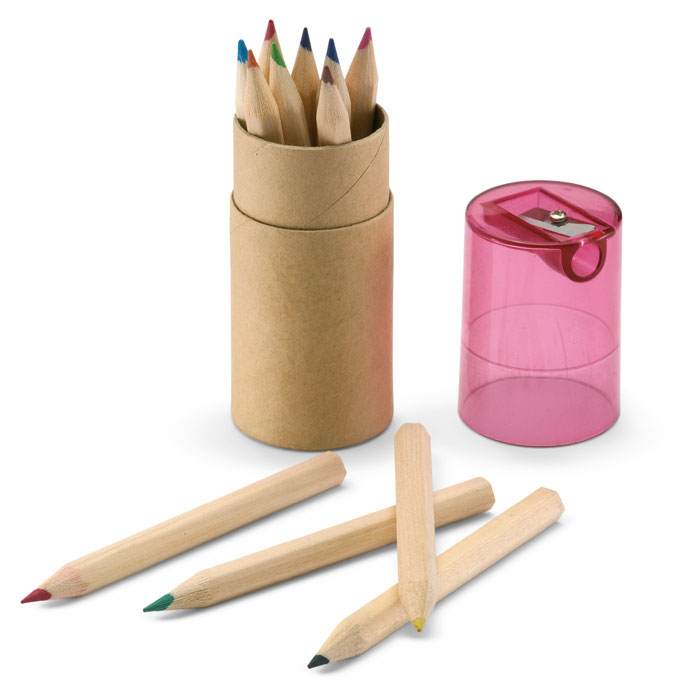 Lápices Lambut en tubo con sacapuntas - Niños y Juegos - Regalo Promocional Personalizado - imagen 3
