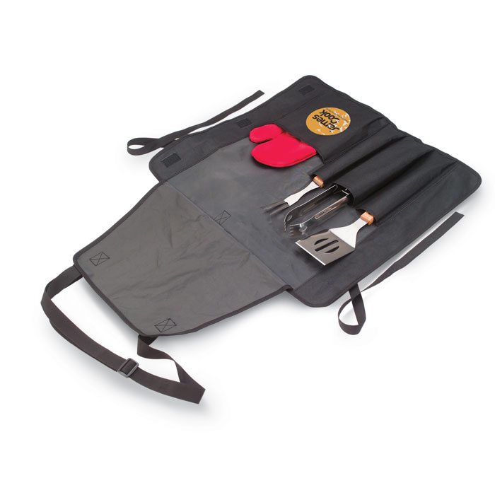 Delantal Donau East BBQ herramientas - Verano - Regalo Promocional Personalizado - imagen 4