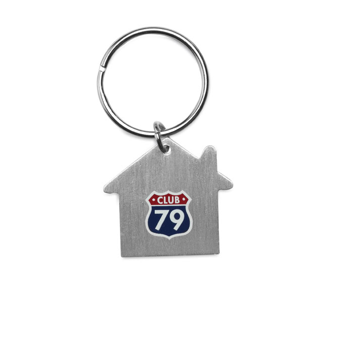 HEIM Llavero metálico forma de casa - Llaveros, pins y chapas - Regalo Promocional Personalizado - imagen 3