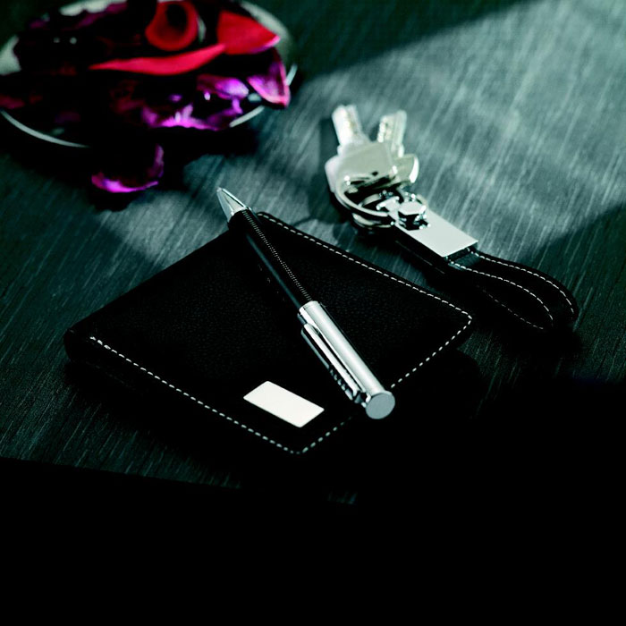 Set Eleganci bolígrafo, llavero y cartera - Set de escritura personalizados - Regalo Promocional Personalizado - imagen 5