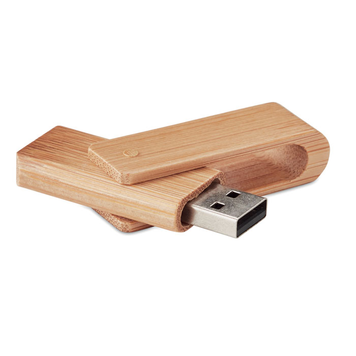 USB MO1001 16GB bambú -16GB - Tecnología - Regalo Promocional Personalizado - imagen 4