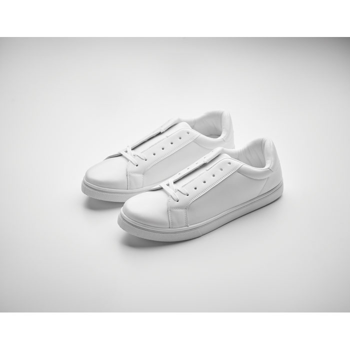 BLANCOS Zapatillas en PU 45 - Ropa y accesorios - Regalo Promocional Personalizado - imagen 6