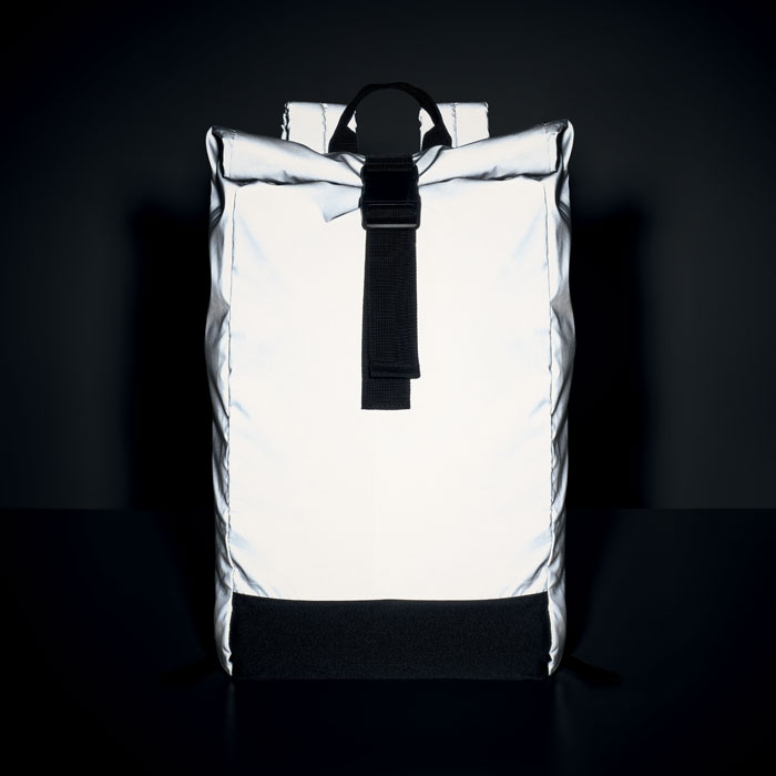 BRIGHT ROLLPACK Mochila Rolltop reflectante - Mochilas personalizadas - Regalo Promocional Personalizado - imagen 7