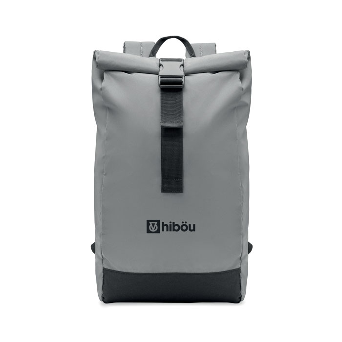 BRIGHT ROLLPACK Mochila Rolltop reflectante - Mochilas personalizadas - Regalo Promocional Personalizado - imagen 6