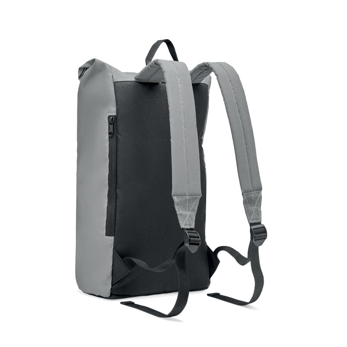 BRIGHT ROLLPACK Mochila Rolltop reflectante - Mochilas personalizadas - Regalo Promocional Personalizado - imagen 3