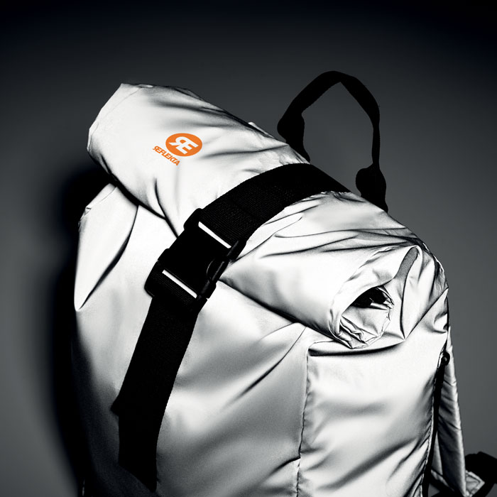 BRIGHT ROLLPACK Mochila Rolltop reflectante - Mochilas personalizadas - Regalo Promocional Personalizado - imagen 4