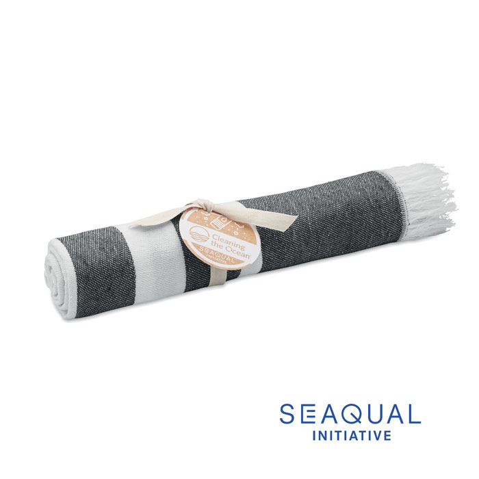 WAVE Toalla hammam SEAQUAL® 100x170 - Verano - Regalo Promocional Personalizado - imagen 7