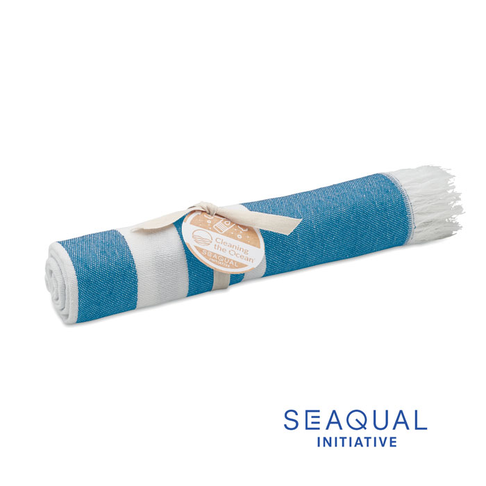 WAVE Toalla hammam SEAQUAL® 100x170 - Verano - Regalo Promocional Personalizado - imagen 12