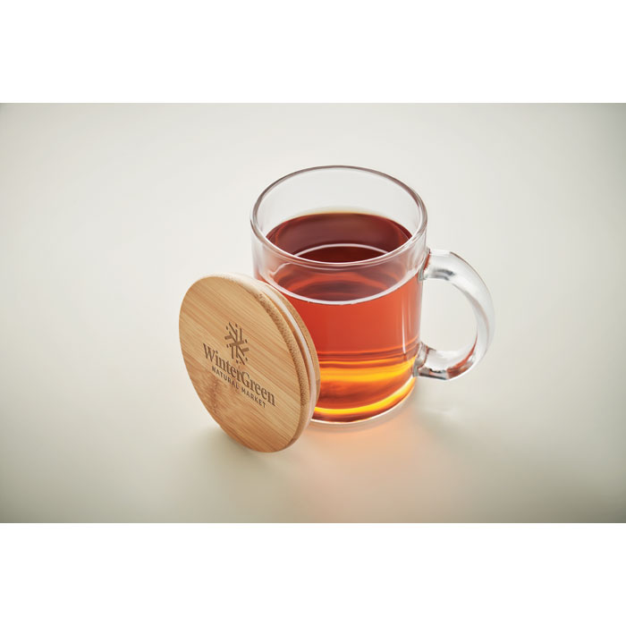 Taza de vidrio reciclado 300 ml CELESTIAL personalizada - Tazas y vasos personalizados - Regalo Promocional Personalizado - imagen 4