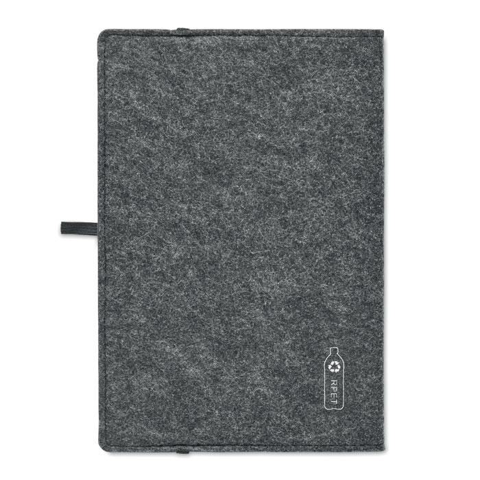 Libreta A5 RPET fieltro FELTBOOK personalizada - Oficina - Regalo Promocional Personalizado - vista alternativa