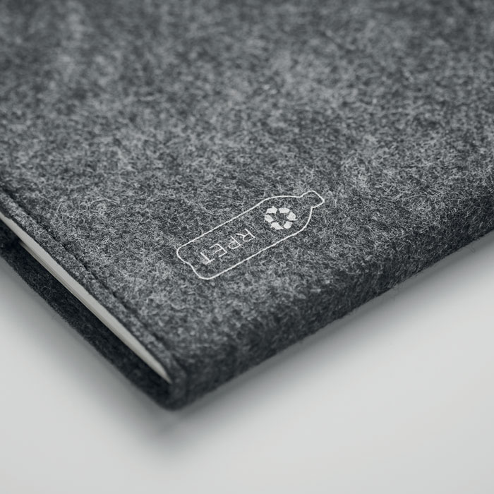 Libreta A5 RPET fieltro FELTBOOK personalizada - Oficina - Regalo Promocional Personalizado - imagen 6