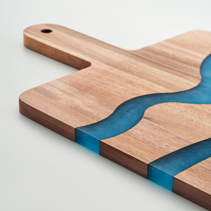 Tabla de madera de acacia AZUUR personalizada - Tablas de corte - Regalo Promocional Personalizado - imagen 5