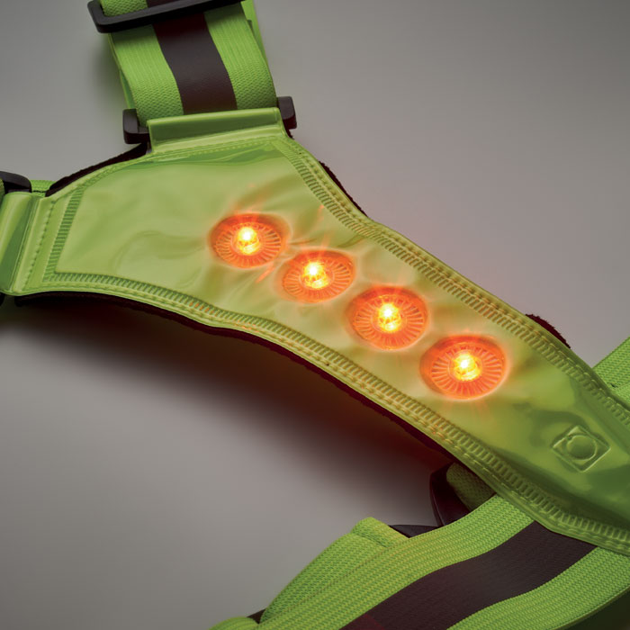 ROUNDVISIBLE Chaleco reflectante con LED - Running - Regalo Promocional Personalizado - imagen 7