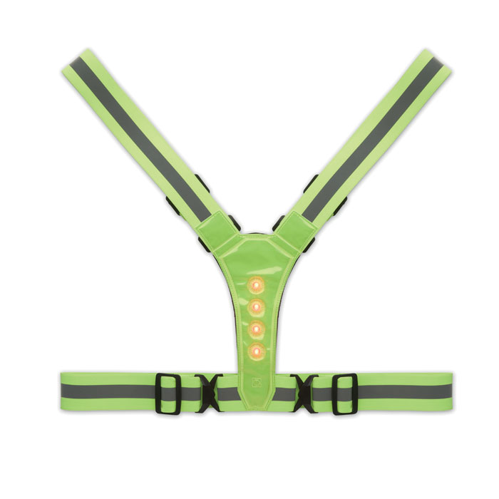 ROUNDVISIBLE Chaleco reflectante con LED - Running - Regalo Promocional Personalizado - imagen 3
