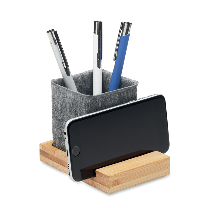 Portalápices fieltro RPET OROSTAN personalizadas - Porta todo - Regalo Promocional Personalizado - vista alternativa