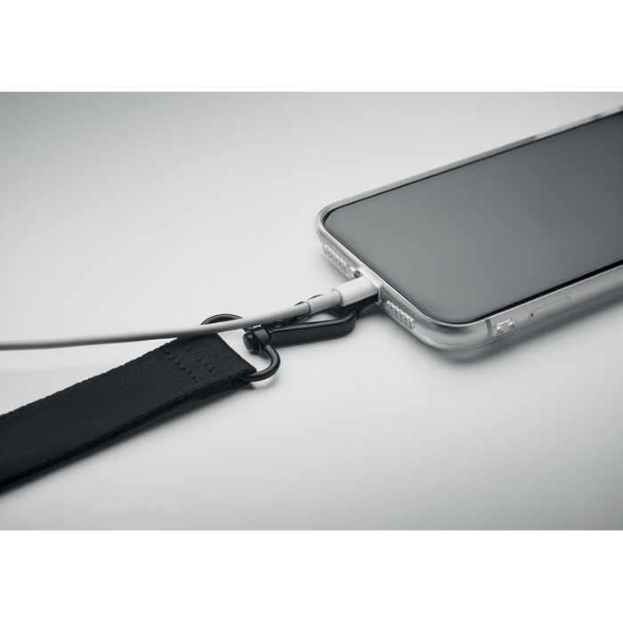 CELESTE Lanyard teléfono de poliéster - Oficina - Regalo Promocional Personalizado - imagen 6
