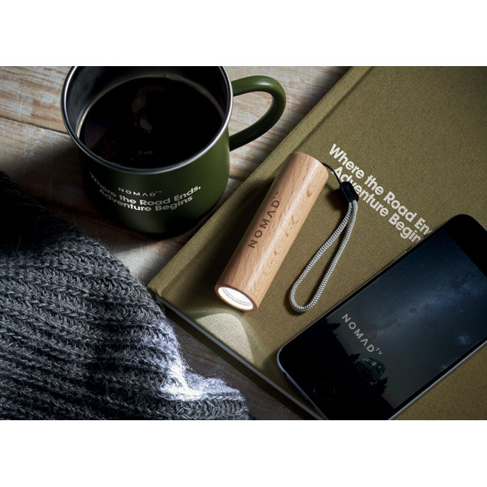 LITE Linterna recargable madera 5W - Linternas personalizadas - Regalo Promocional Personalizado - imagen 5