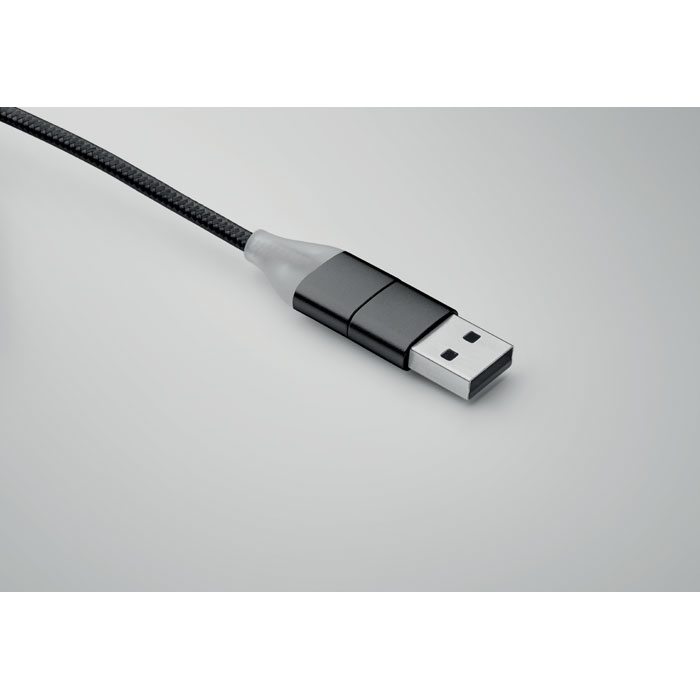 Cable de carga 4 en 1 tipo C BLUE personalizado - Tecnología - Regalo Promocional Personalizado - imagen 4