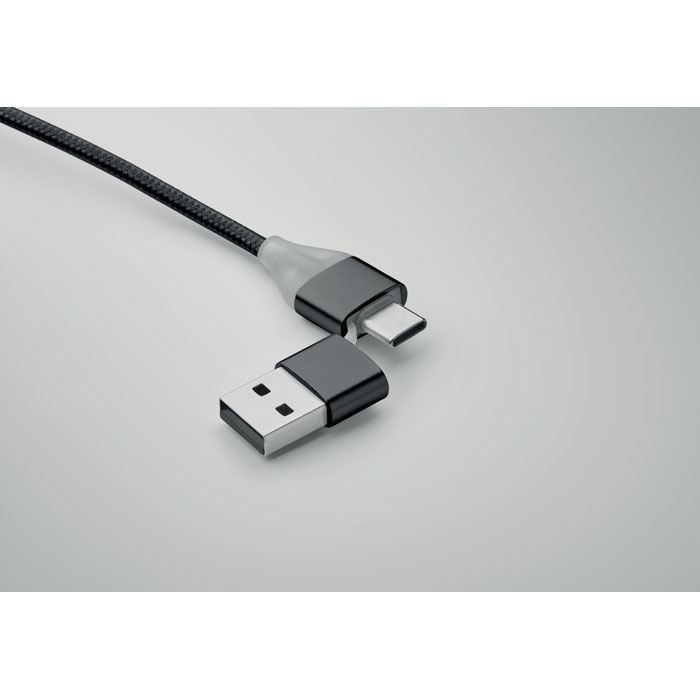 Cable de carga 4 en 1 tipo C BLUE personalizado - Tecnología - Regalo Promocional Personalizado - imagen 5