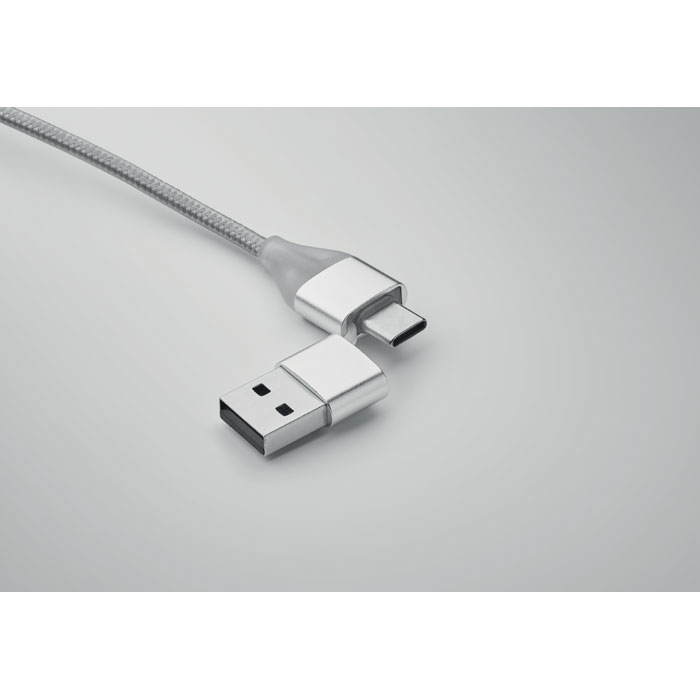 Cable de carga 4 en 1 tipo C BLUE personalizado - Tecnología - Regalo Promocional Personalizado - imagen 14