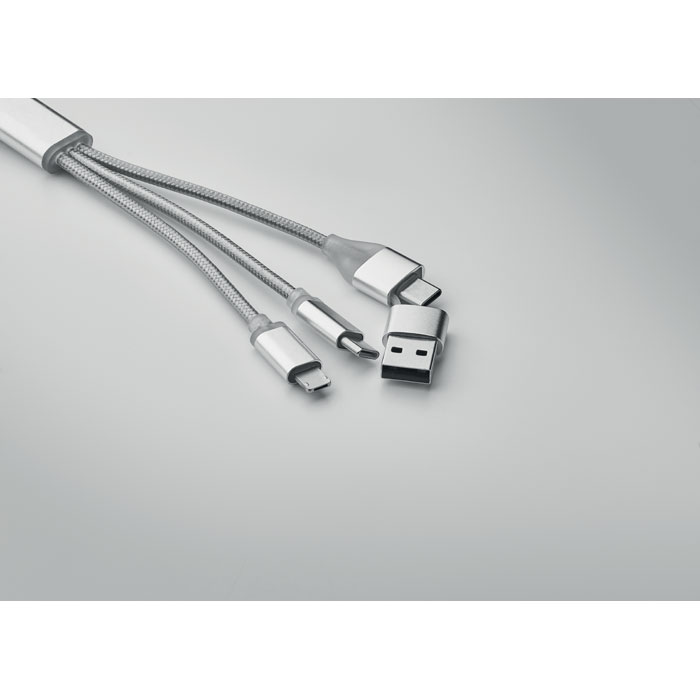 Cable de carga 4 en 1 tipo C BLUE personalizado - Tecnología - Regalo Promocional Personalizado - imagen 15