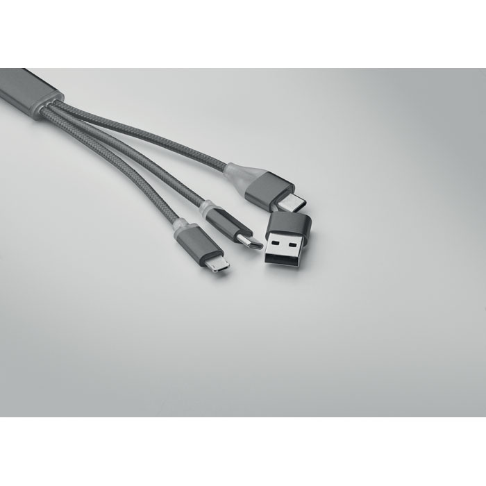 Cable de carga 4 en 1 tipo C BLUE personalizado - Tecnología - Regalo Promocional Personalizado - imagen 39