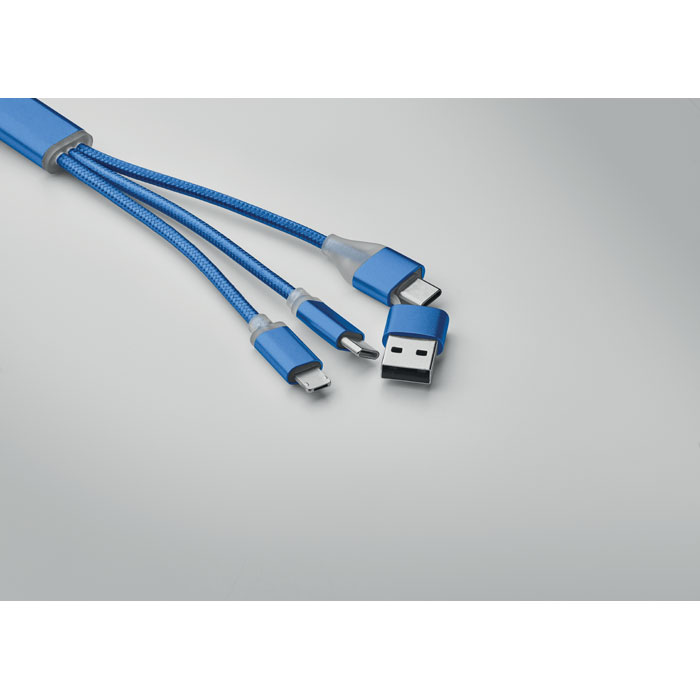Cable de carga 4 en 1 tipo C BLUE personalizado - Tecnología - Regalo Promocional Personalizado - imagen 24
