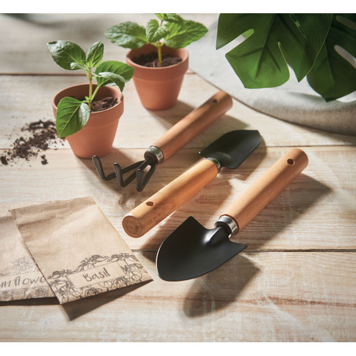 Set jardinería 3 piezas en bolsa RPET GRASS personalizado - Jardín - Regalo Promocional Personalizado - imagen 5