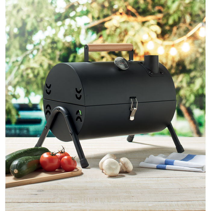 Barbacoa portátil con chimenea CHIMEY personalizada - Verano - Regalo Promocional Personalizado - imagen 5