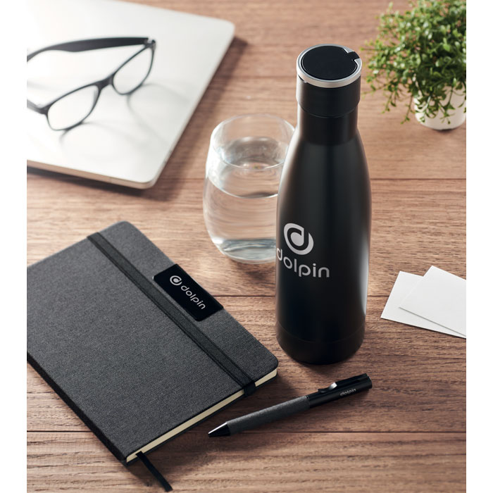 Set regalo 3 piezas libreta botella bolígrafo YOKOSO personalizado - Tazas y botellas - Regalo Promocional Personalizado - imagen 6