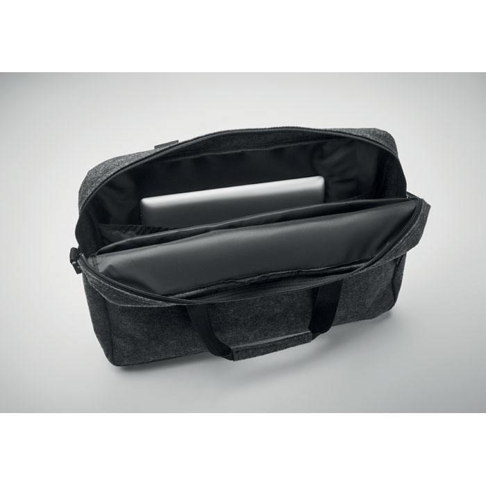 Maletín fieltro RPET para portátil 15'' PLANA personalizado - Maletines personalizados - Regalo Promocional Personalizado - imagen 5
