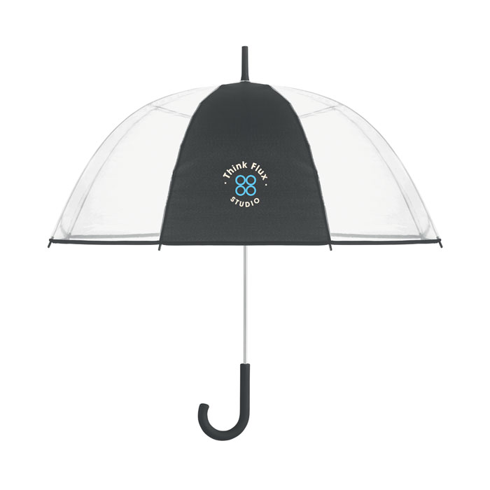 Paraguas transparente con zona de impresión GOTA personalizado - Paraguas personalizados - Regalo Promocional Personalizado - imagen 4