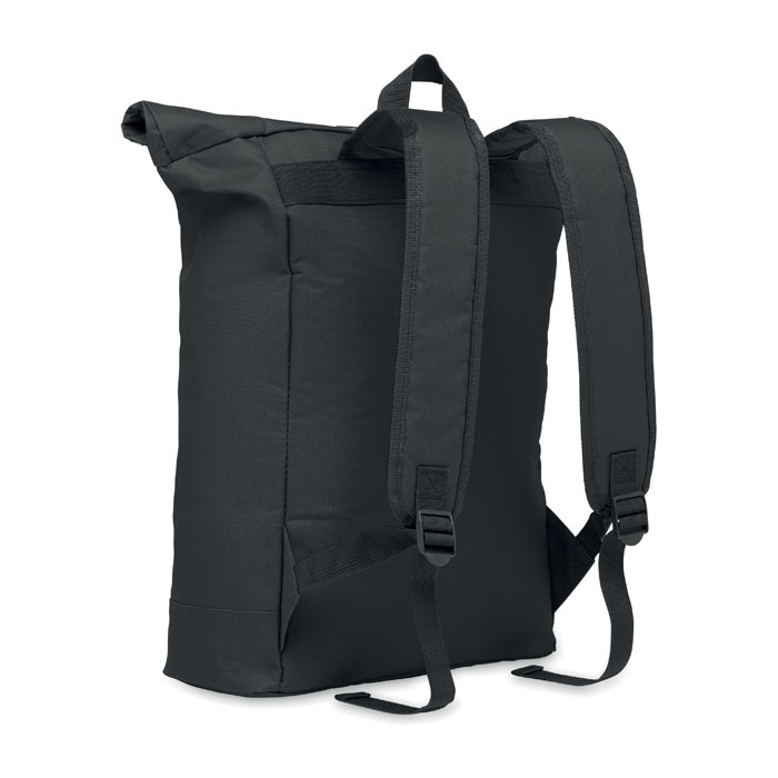 Mochila poliéster 600D roll top para portátil 15'' IREA personalizada - Mochilas personalizadas - Regalo Promocional Personalizado - vista alternativa