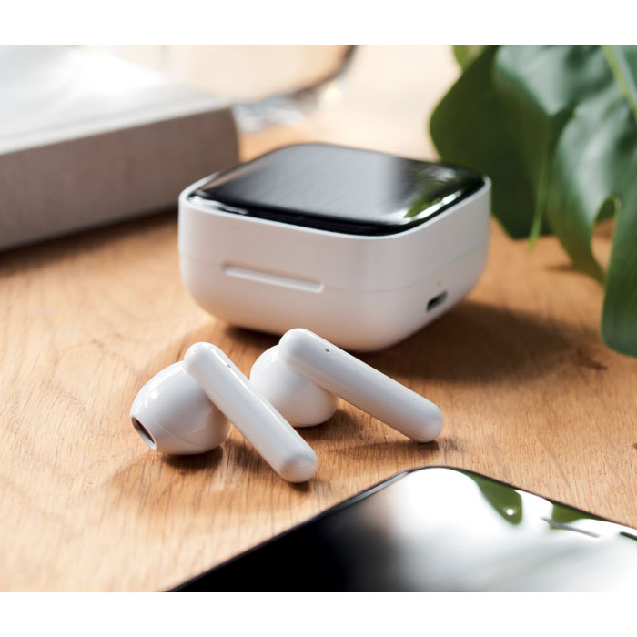 Auriculares inalámbricos solares TWS SONORA personalizados - Tecnología - Regalo Promocional Personalizado - imagen 9