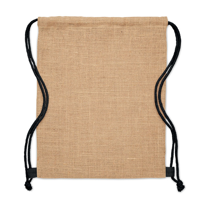 Bolsa de cuerdas yute FUKURO personalizado - Mochilas personalizadas - Regalo Promocional Personalizado - vista alternativa