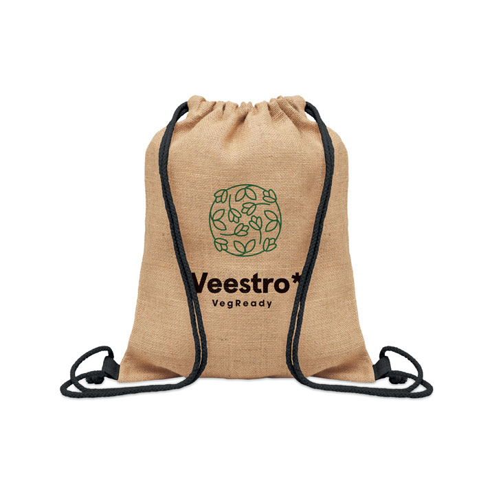 Bolsa de cuerdas yute FUKURO personalizado - Mochilas personalizadas - Regalo Promocional Personalizado - imagen 3