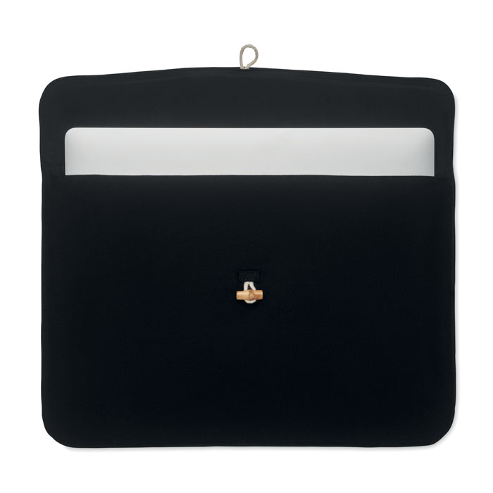 Funda portátil 15" algodón COTIN personalizado - Fundas para portátil - Regalo Promocional Personalizado - imagen 3