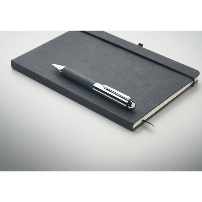 Set cuadernos piel reciclada ELEGANOTE personalizado - Packs de regalo personalizado - Regalo Promocional Personalizado - imagen 4
