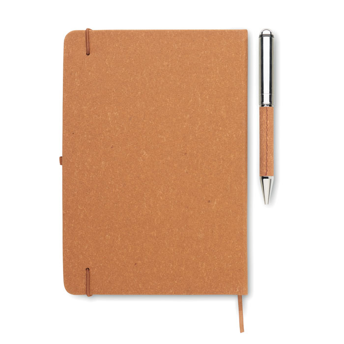 Set cuadernos piel reciclada ELEGANOTE personalizado - Packs de regalo personalizado - Regalo Promocional Personalizado - imagen 8